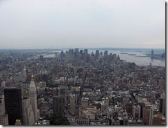 Vista de Manhattan Sur desde el Empire State