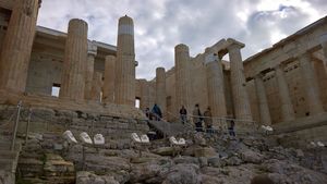 Entrada a la Acrópolis: Propileon