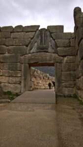 Puerta del León en Micenas