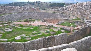 Restos del cementerio