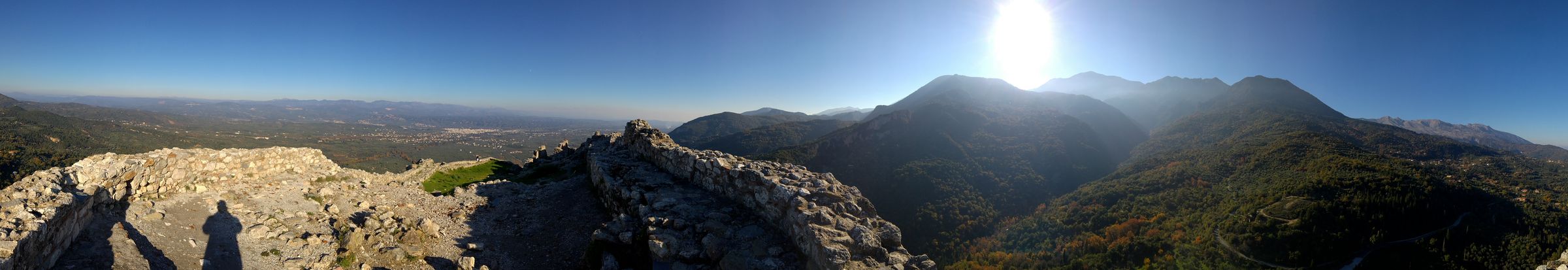 360º de la vista desde la atalaya del castillo