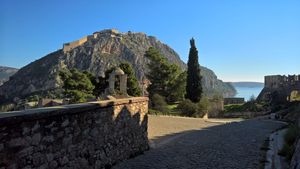 Nauplia Castle from The Citadel