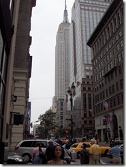 Al fondo, el Empire State Building