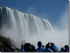 A bordo del Maid of the Mist