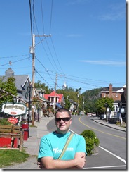 La calle principal de Sant Sauveur