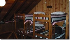 Planta de arriba del apartamento